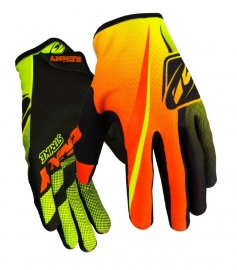 Kenny Strike Handschoen Geel Fluor Oranje