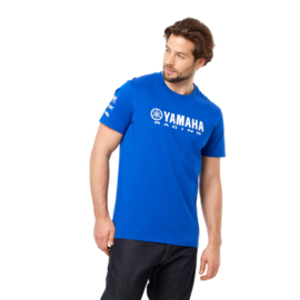 Yamaha Paddock Blue Essentials Logo T-Shirt Men