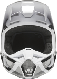 Fox V1 Helmet Lux Black White 2022 Youth