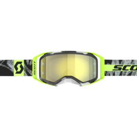 Scott Prospect 2.0  Caviar/Safety Yellow  Yellow Chrome
