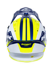 Kenny Titanium Helm Graphic Navy Neon Yellow 2023