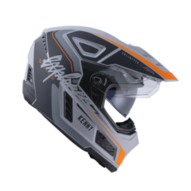 Kenny Explorer Helmet Matte Grey Orange 2024