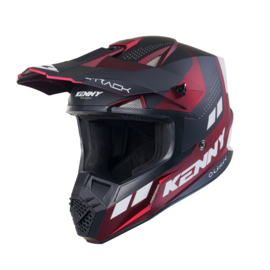 Kenny Track Helmet Graphic Candy Red Matt 2025