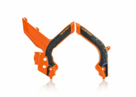Acerbis X-Grip Framebeschermer SX/SX-F 19-22 Oranje Zwart