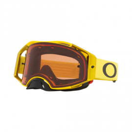 Oakley Airbrake Mx Moto Yellow w/Prizm Bronze