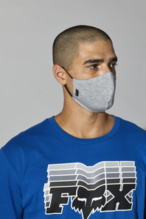 Fox Face Mask Heather Grey Adult