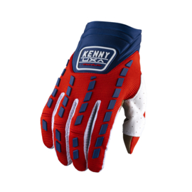 Kenny Titanium Glove Navy Red 2022