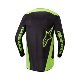 Alpinestars Fluid Lurv Jersey Black Yellow Fluo 2024