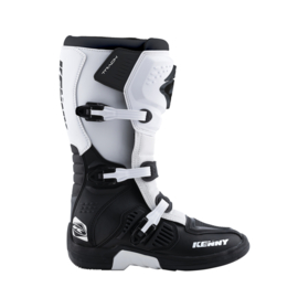 Kenny Track Boots Black White