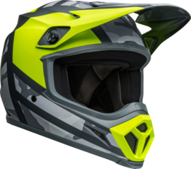 BELL MX-9 Mips Helm Alter Ego Matte HI-VIZ Camo