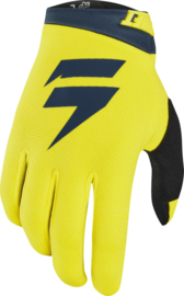 Shift White Label Air Glove Yellow Navy Youth 2019