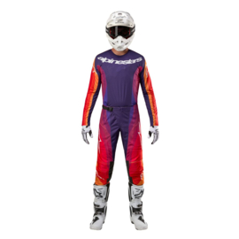 Alpinestars Techstar Pneuma Pant Deep Purple Orange Deep Blue 2024