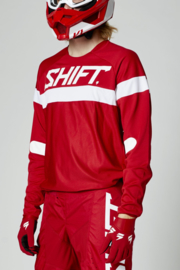 Shift White Label Haut Jersey Red 2021