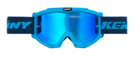 Kenny Track Goggle Cyan With Blue Mirror Lens