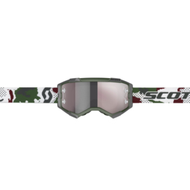 Scott Fury Dark Green Camo LE W/Silver Chrome