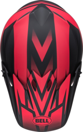 BELL MX-9 Mips Helm  Disrupt Matte Black Red