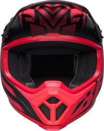 BELL MX-9 Mips Helm  Disrupt Matte Black Red