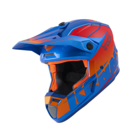 Kenny Track Helmet Blue Red 2022
