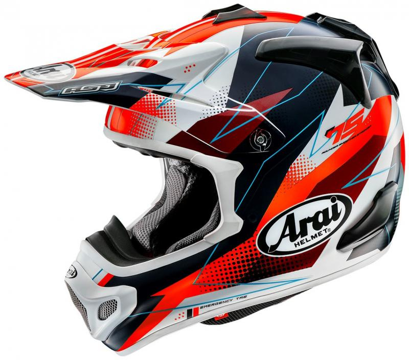 nieuws 鍔 Voorganger Arai MX-V Resolute Red | Arai Helmen | Motorcross AAD