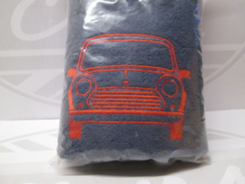 Handdoek blauw / rood