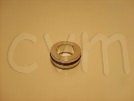 Aluminium ring + rubber ring