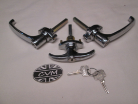 Deur en kofferklep hendel set MK1/2 vanaf '66 24A2083