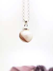 Moedermelk hanger- en ketting Pearl