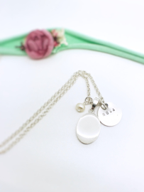 Moedermelk ketting ovaal medium