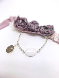 Moedermelk armband jasseron ovaal