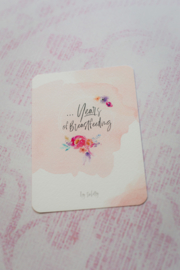 Invulkaart aantal jaren Breastfeeding Milestone Card