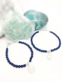 Baby- en kind armband Lapis Lazuli Boys