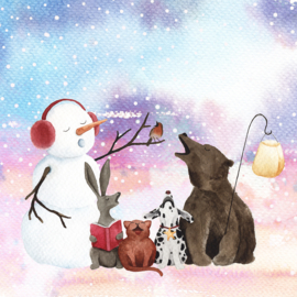 Postkaart | Winter Carol KK63