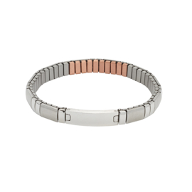 Flexibele armband zilver 183-4 XL, zonder koper