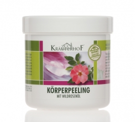 Krauterhof  ®body scrub  WILDROSENÖL 400g