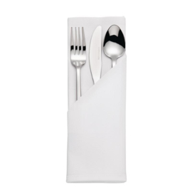 CE454 - Servet 55 x 55 cm kleurvast polyester tafellinnen met comfortabel gevoel van katoen