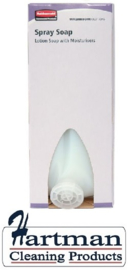 P52824 - Euro spray soap, handlotion compatible Lotus dispenser is een fris geparfumeerde spray zeep voor dagelijks gebruik in sanitaire ruimtes 6 x 800 ml