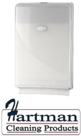 431103 - Europroducts Handdoekdispenser Slimfold Pearl White