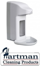 98813 - Zeep- & desinfectiemiddeldispenser automatisch kunststof 1000 ml + opvangschaal,MediQo-Line MQA10K
