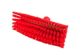 800151005-3 - Polyester FBK wasborstel vezels in hars gegoten kleurcode HACCP 280 mm x 48 mm zacht  rood 93135