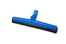 18612118-2 - FBK HCS Vloertrekker met zwenkbare kop en vervangbare zwart rubber 400 mm, blauw 28456