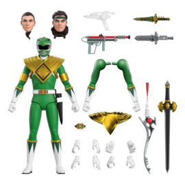 Super7 Mighty Morphin Power Rangers Ultimates AF Green Ranger