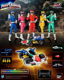 Threezero Power Rangers Turbo 1/6 Figure 5-Pack