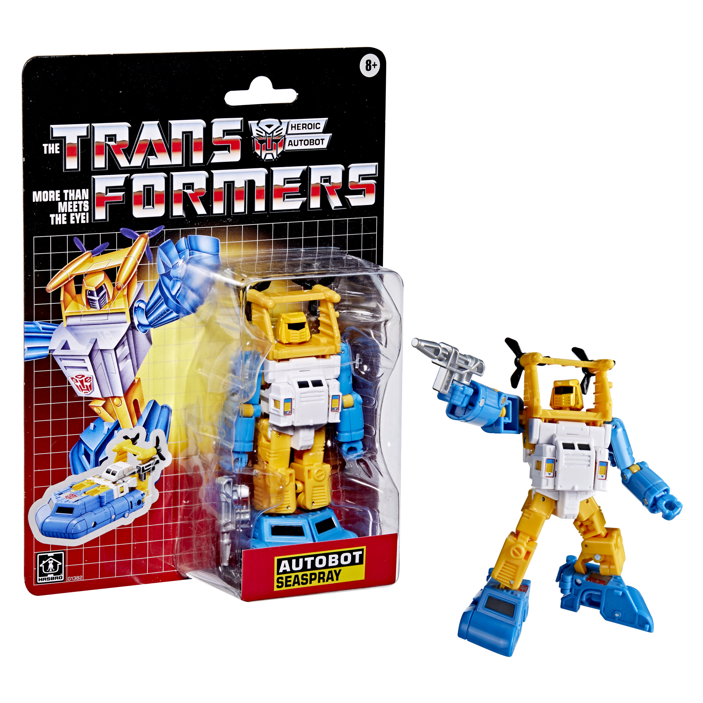 G1382 Transformers Retro G1 Autobot Seaspray