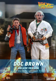 Hot Toys Back To The Future MM AF 1/6 Doc Brown Deluxe Version