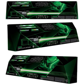 F8683 Star Wars Black Series Replica Force FX Elite Lightsaber Yoda