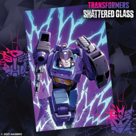 Hasbro Shattered Glass Deluxe Blurr