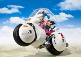 Dragon Ball S.H. Figuarts Vehicle with Figure Bulma's Motorcycle Hoipoi Capsule No. 9