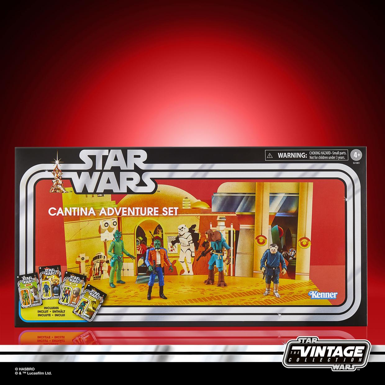 G1301 Star Wars The Vintage Collection Cantina Adventure 4-Pack