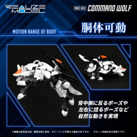 Takara Zoids Plastic Model Kit 1/100 RMZ-003 Command Wolf - Pre order