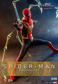 HOT909812 Spider-Man: No Way Home Movie Masterpiece 1/6 Spider-Man (Integrated Suit)